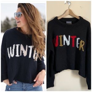 Wooden Ships- Winter Pullover Sweater